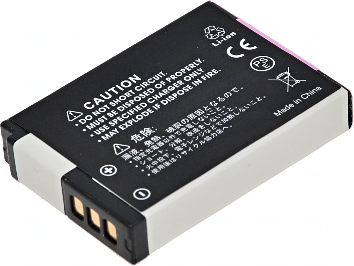 Batéria T6 Power Nikon EN-EL12, 1050mAh, 3, 8Wh, čierna 