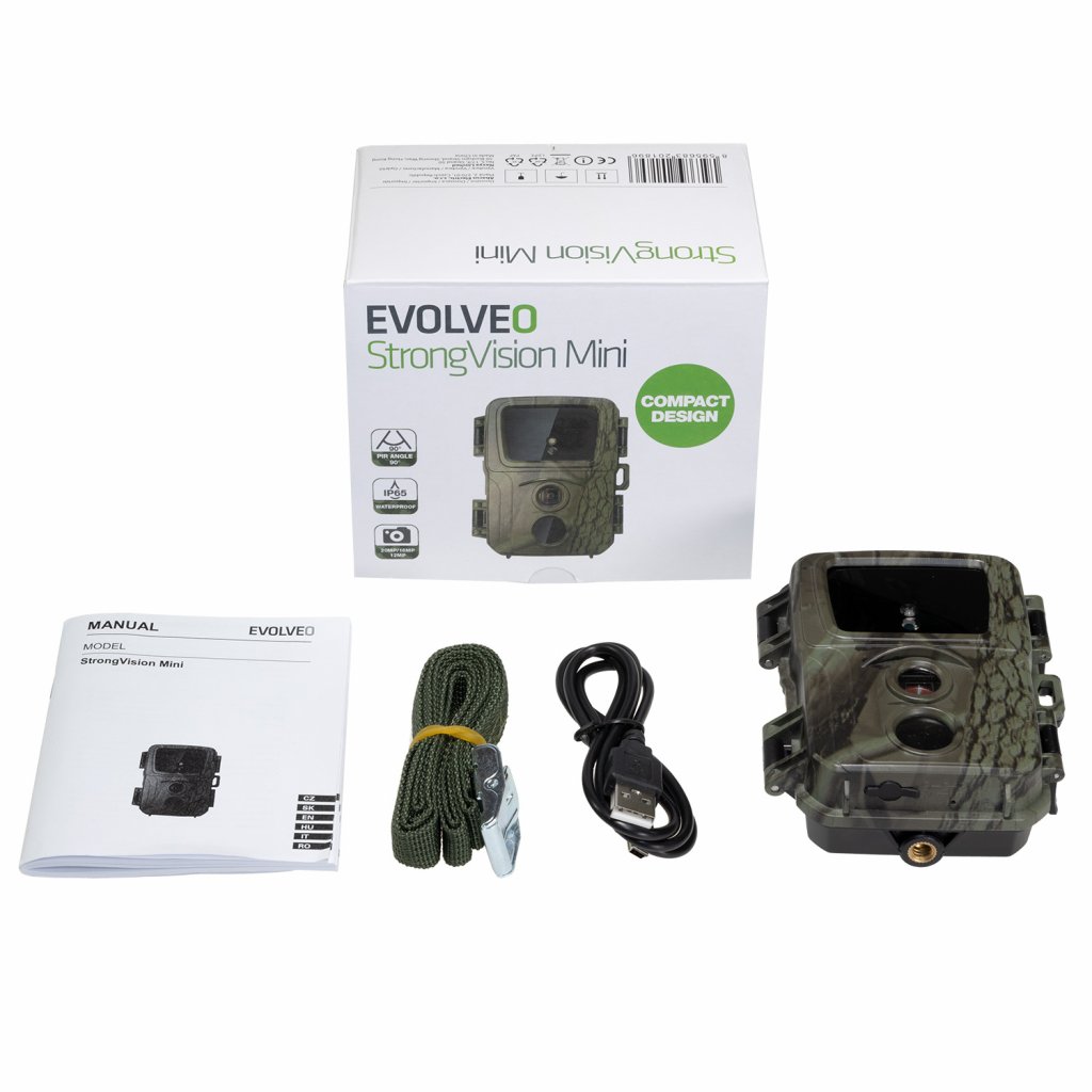 EVOLVEO StrongVision Mini, fotopasca/ časozberná kamera 