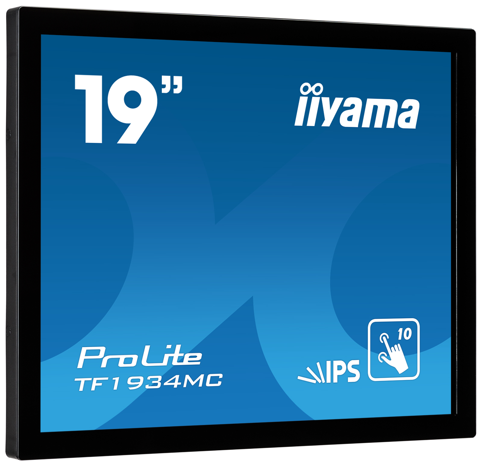 19" iiyama TF1934MC-B7X: IPS, 1280x1024, capacitive, 10P, 350cd/ m2, VGA, DP, HDMI, IP65, čierny 