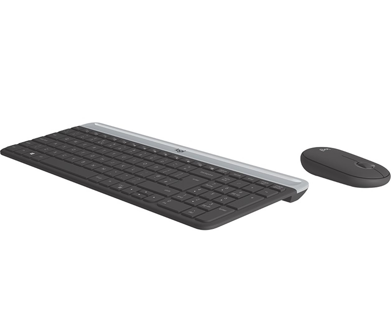 set Logitech slim Wireless MK470 - graphite, US 