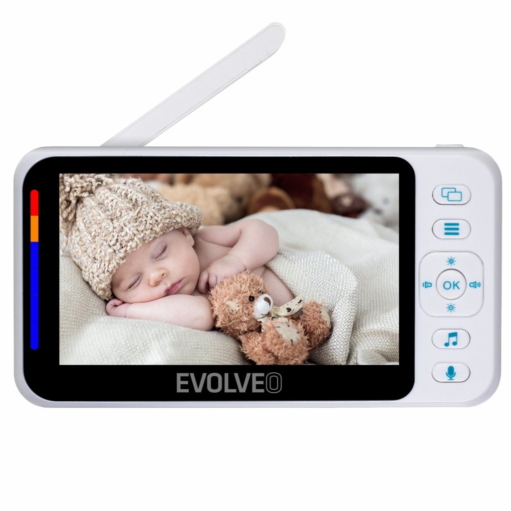 EVOLVEO Baby Monitor N4, detská video opatrovateľka 