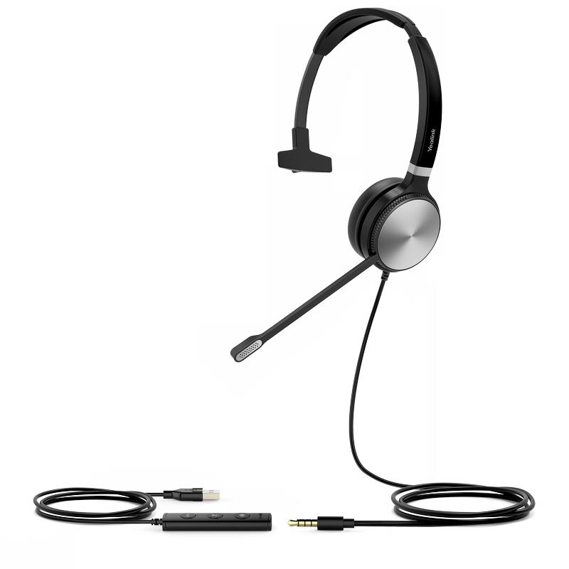 Teams náhlavka UH36 Mono - náhlavka, jednoušna, vr. USB redukcia, 3, 5 mm Jack