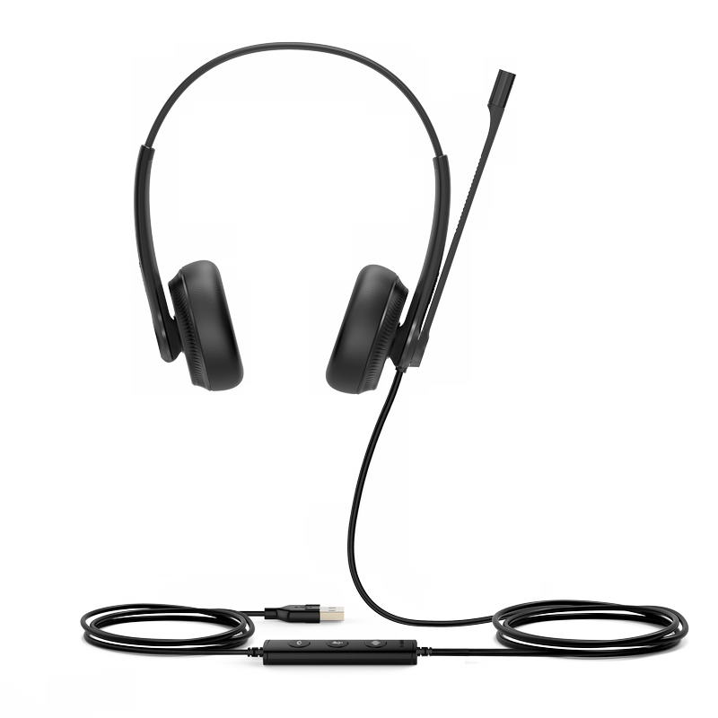 Yealink UH34 Dual náhlavná súprava na obe uši s USB konektorom 