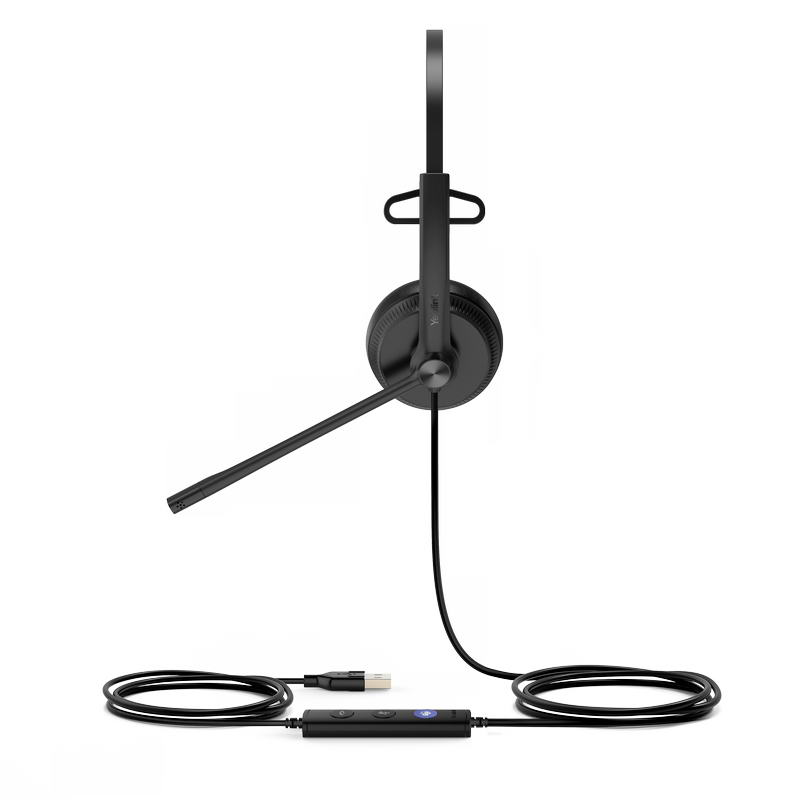 Yealink UH34 Mono náhlavná súprava na jedno ucho s USB konektorom pre Teams 