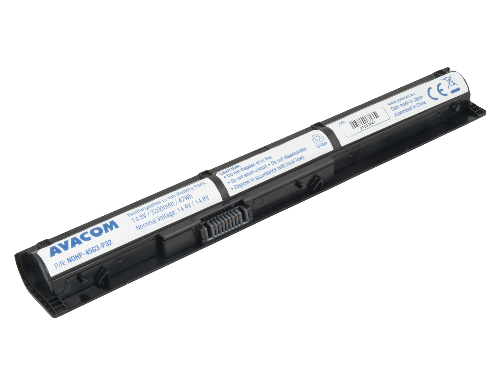 Batéria AVACOM pre HP 450 G3, 455 G3, 470 G3 Li-Ion 14, 8 V 3200mAh 47Wh