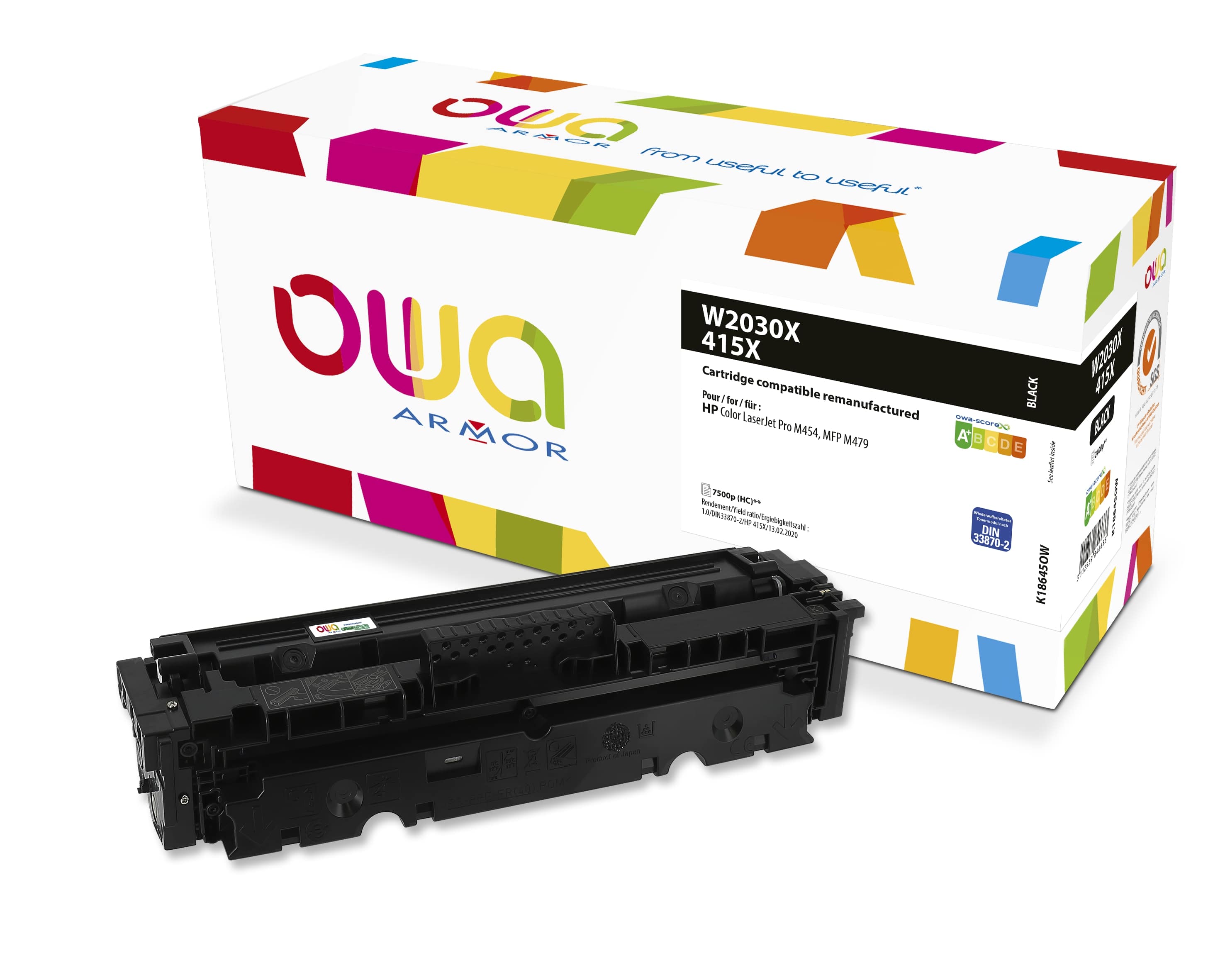 OWA Armor toner kompatibilný s HP W2030X, 415X, 7500st, čierna/ black