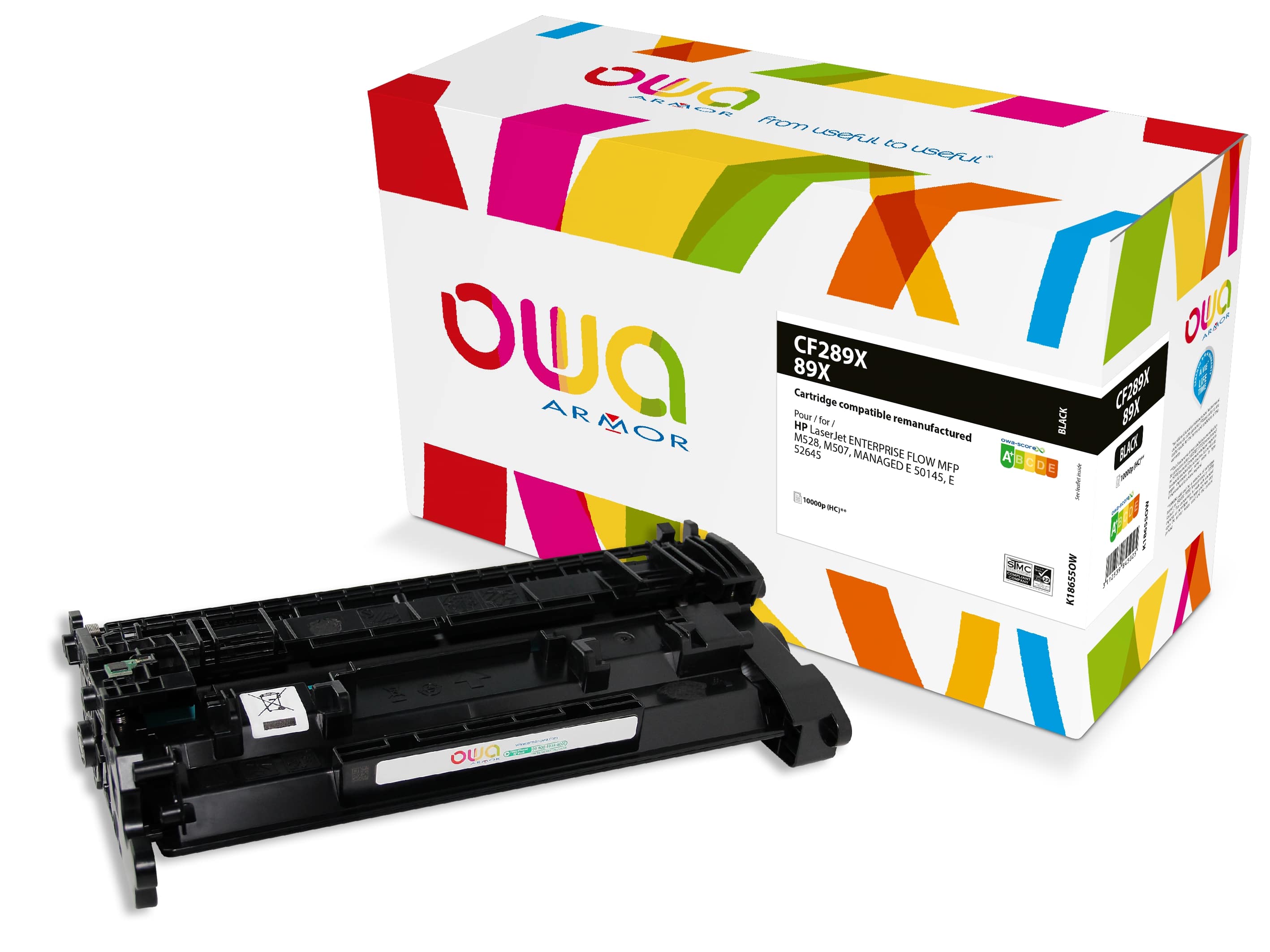 OWA Armor toner kompatibilný s HP CF289X, čierna/ black