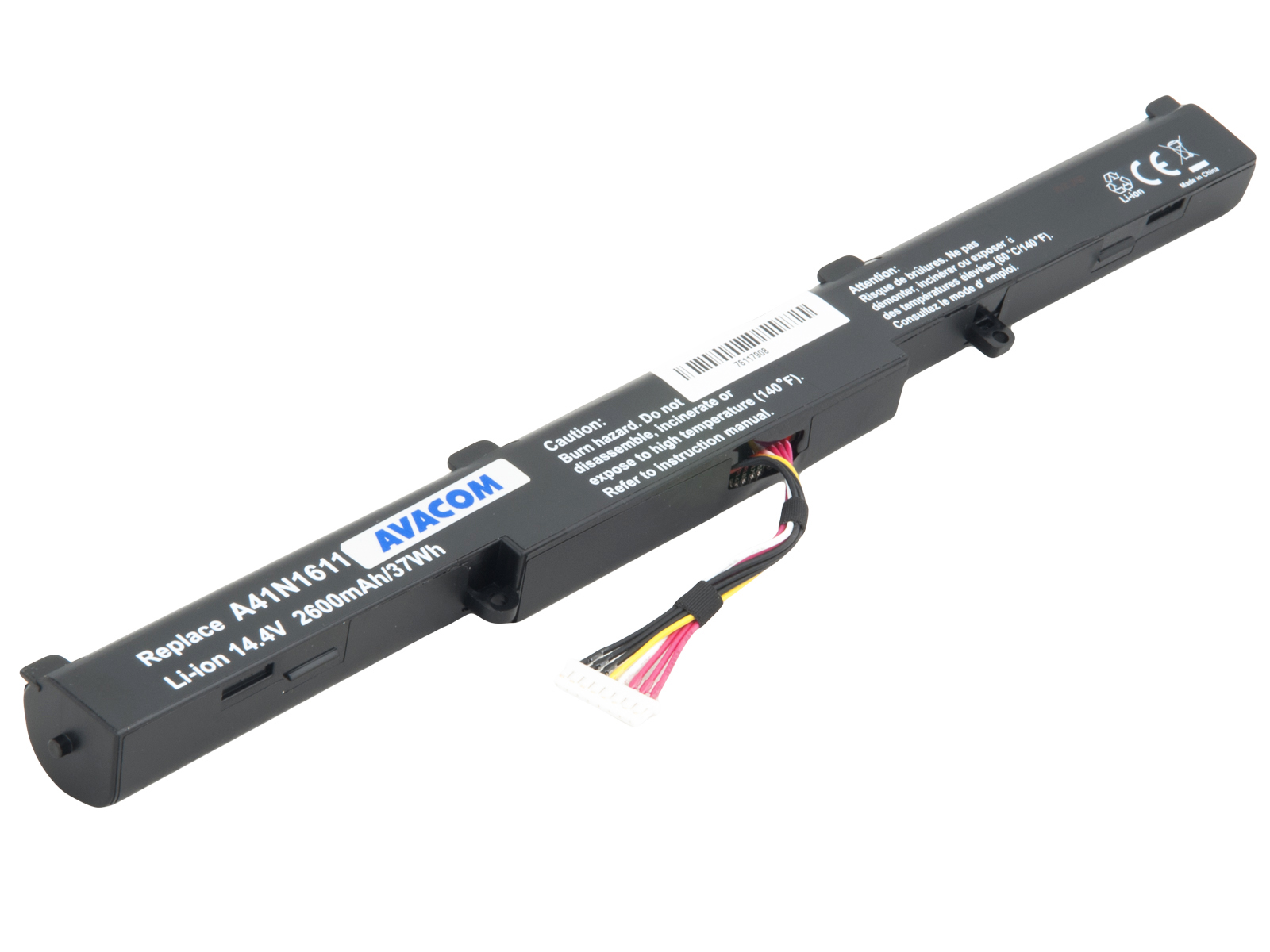 Batéria AVACOM pre Asus G553, GL753, N552 Li-Ion 14, 4 V 2600mAh 37Wh