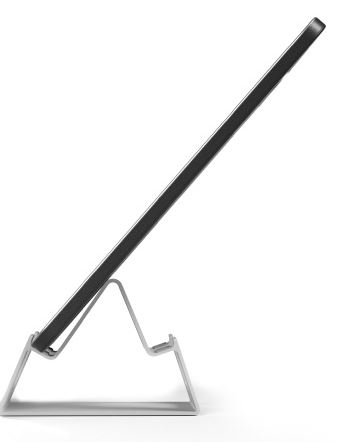 AKASA - Aries Pico - stojan pre tablet - strieborný 