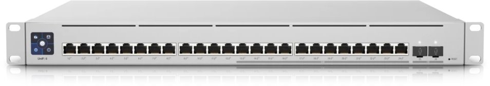 Ubiquiti UniFi Industrial Switch 24x1000Mbps  PoE+, L3, (12) 2.5G RJ45 ports with PoE+ for WiFi 6 APs, (12) Gigabit RJ45