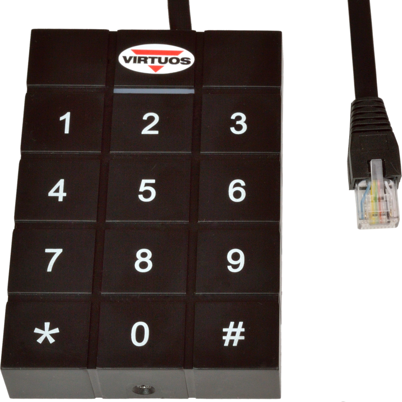 Adaptér na otváranie pokladničných zásuviek Virtuos 24V, RFID 125 kHz