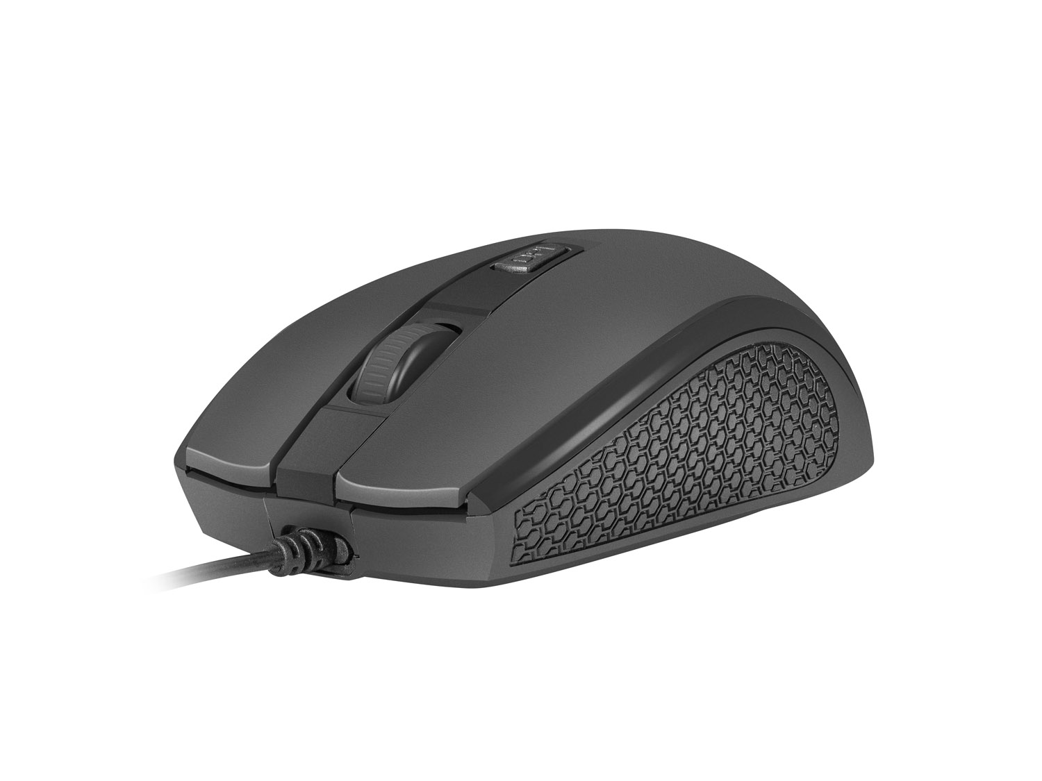 Natec optická myš HOOPOE 2/ 1600 DPI/ Kancelárska/ Optická/ 1 600 DPI/ Drôtová USB/ Čierna 