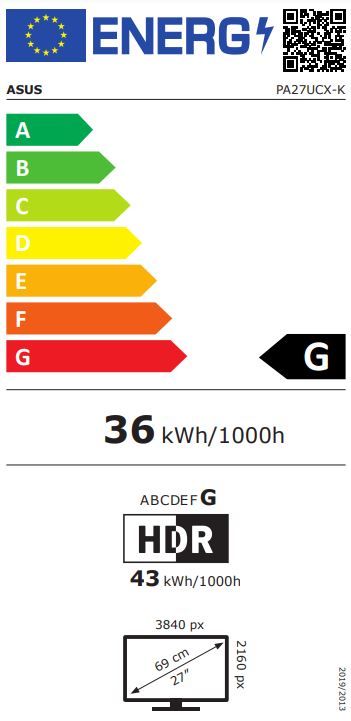 27" LED PA27UCX-K 