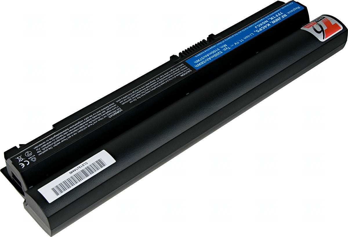 Batéria T6 Power pre Dell Latitude E6220, E6230, E6320, E6330, E6430s, 5200mAh, 58Wh, 6cell 
