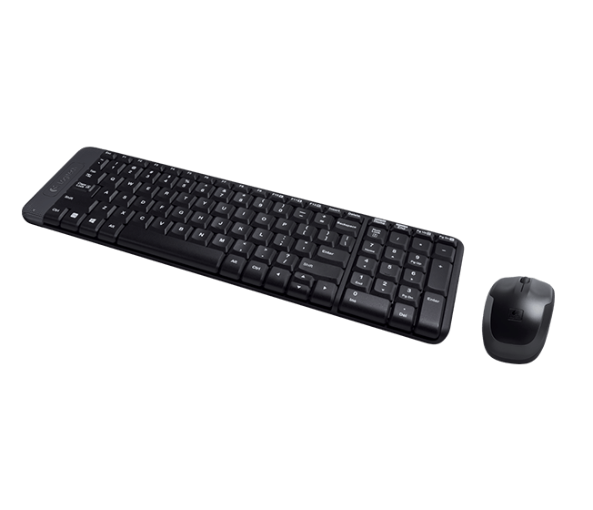 bezdrátový set Logitech Wireless Desktop MK220, US 