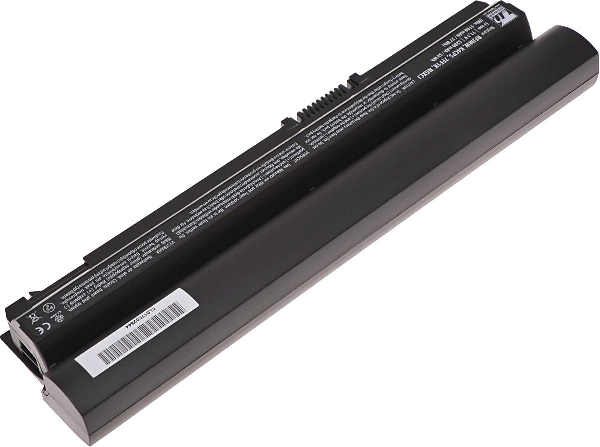 Batéria T6 Power pre Dell Latitude E6220, E6230, E6320, E6330, E6430s, 5200mAh, 58Wh, 6cell 
