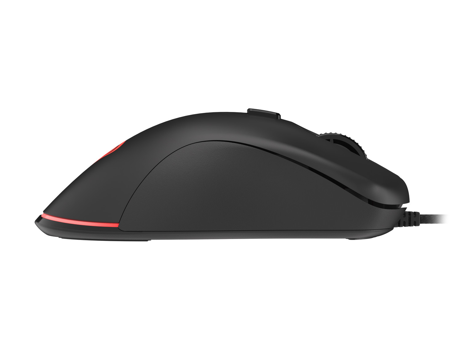 Genesis herná optická myš KRYPTON 200/ RGB/ 6400 DPI/ Herná/ Optická/ 6 000 DPI/ Drôtová USB/ Čierna 