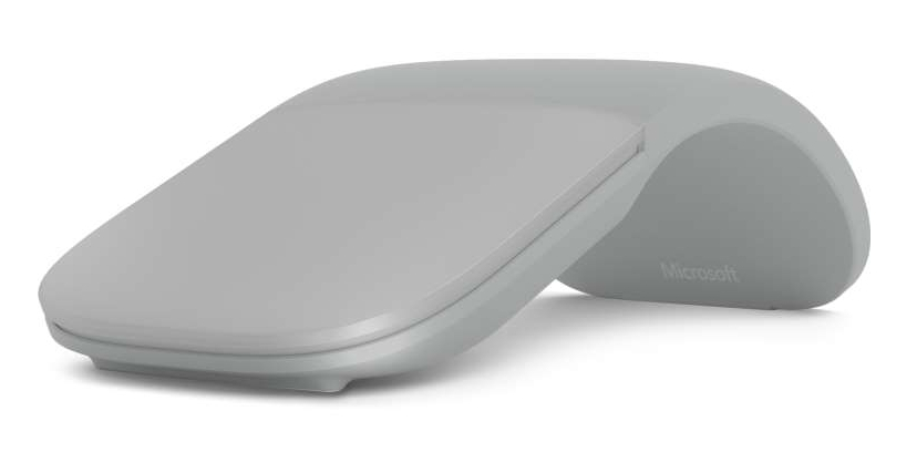 Microsoft Surface Arc Mouse/ Cestovní/ Blue Track/ 1 000DPI/ Bezdrátová Bluetooth/ Šedá