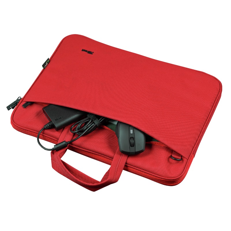 TRUST BOLOGNA LAPTOP BAG 16" ECO RED 