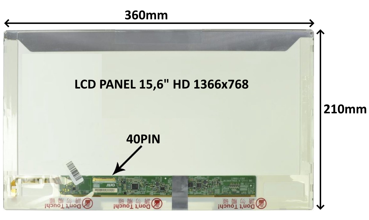 LCD PANEL 15, 6