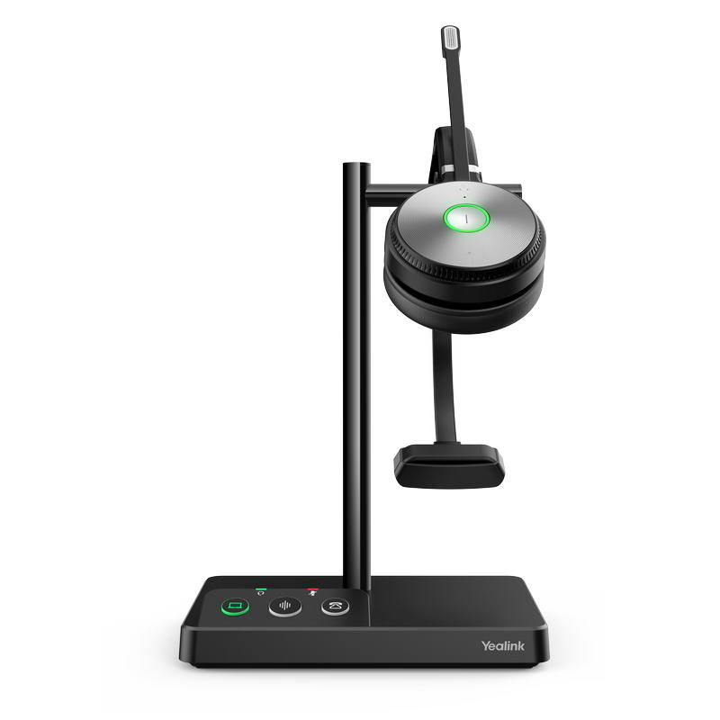 Yealink WH62 Mono DECT základňa s náhlavnou súpravou na jedno ucho 