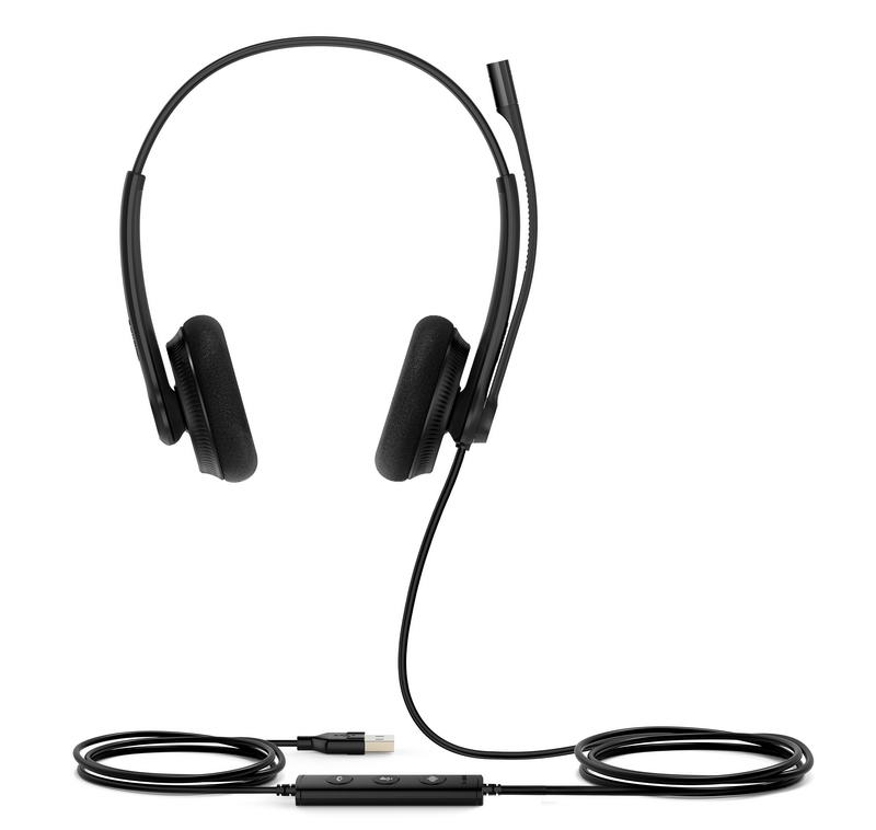 Yealink UH34 Lite Dual náhlavná súprava na obe uši s USB konektorom 