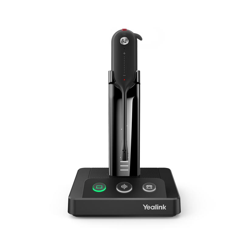Yealink WH63 DECT základňa s náhlavnou súpravou do jedného ucha 