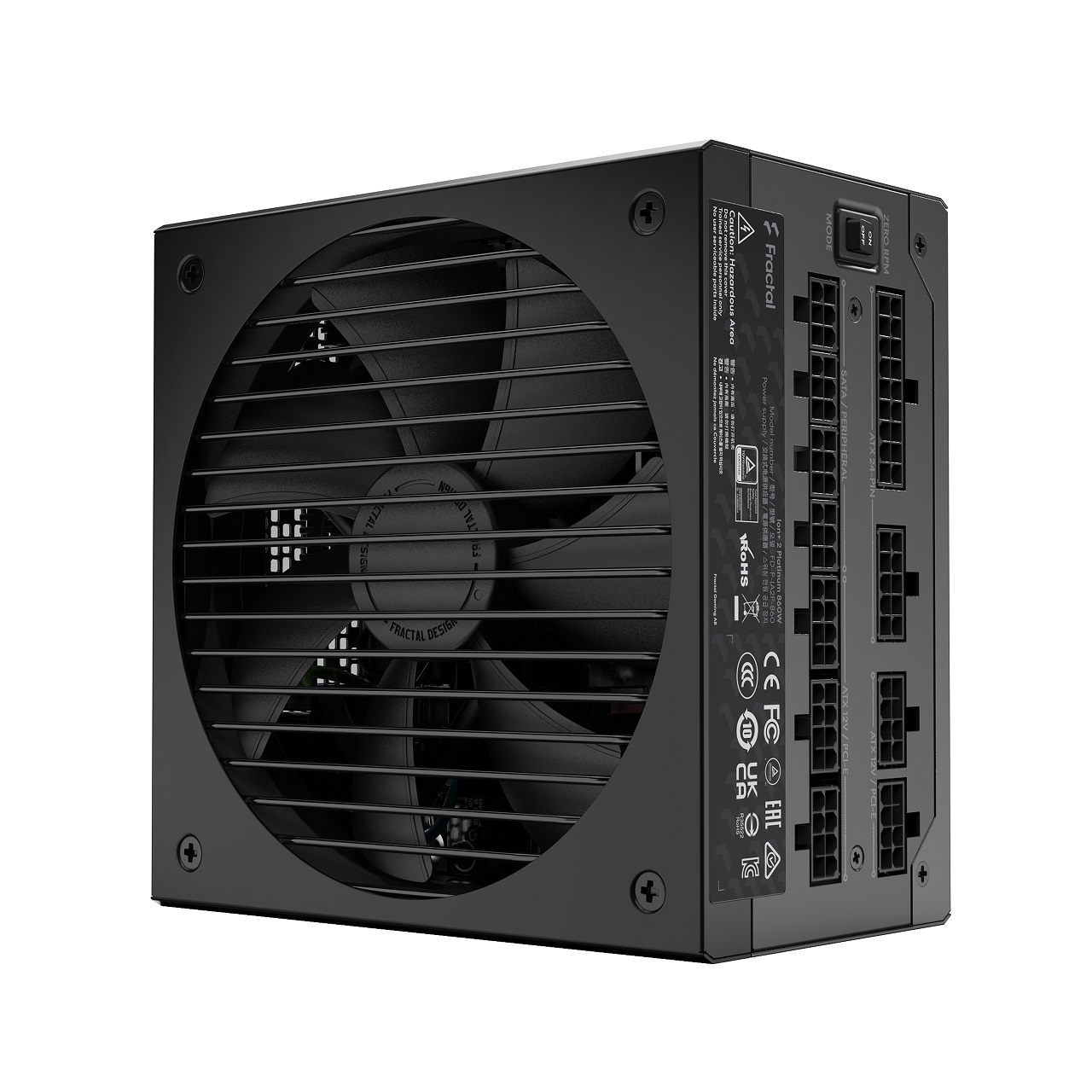 Fractal Design ION+/ 860W/ ATX/ 80PLUS Platinum/ Modular 