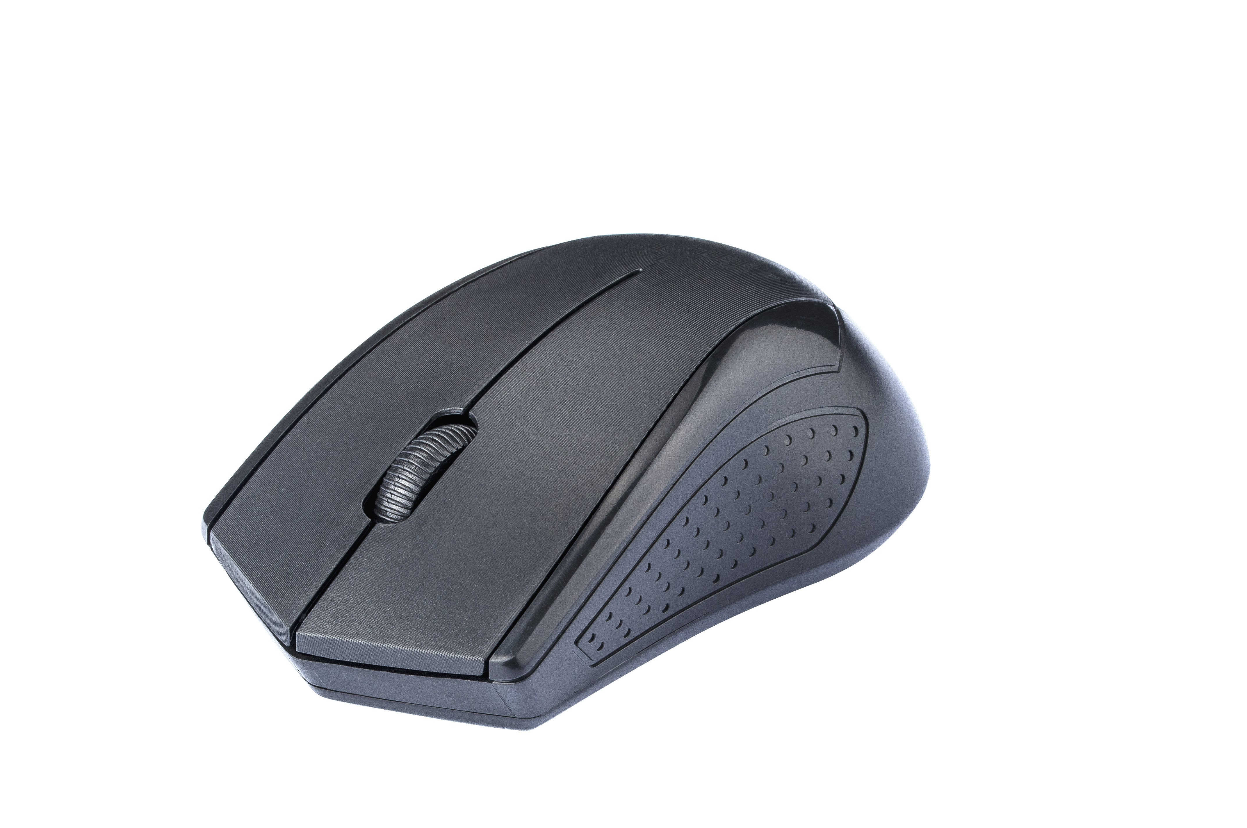 C-TECH WLM-07/ Kancelárska/ Optická/ 1 200 DPI/ Bezdrôtová USB/ Čierna 