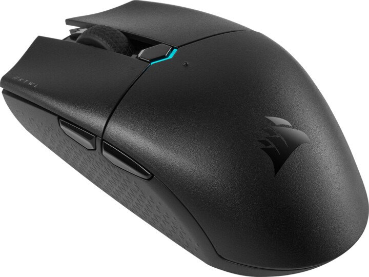 CORSAIR Katar PRO/ Herná/ Optická/ Pre pravákov/ 10 000 DPI/ Bezdrôtová USB/ Čierna 
