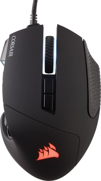 CORSAIR Scimitar Elite/ Herná/ Optická/ Pre pravákov/ 18 000 DPI/ Drôtová USB/ Čierna