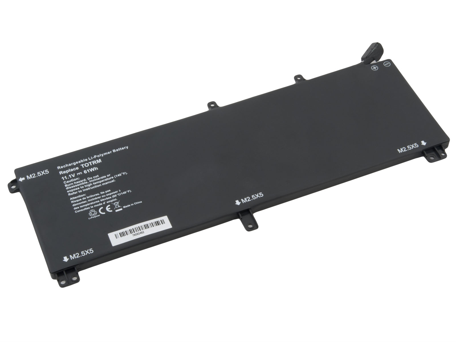 Batéria AVACOM pre Dell XPS 15 9530, Procision M3800 Li-Pol 11, 1 V 5168mAh 61Wh