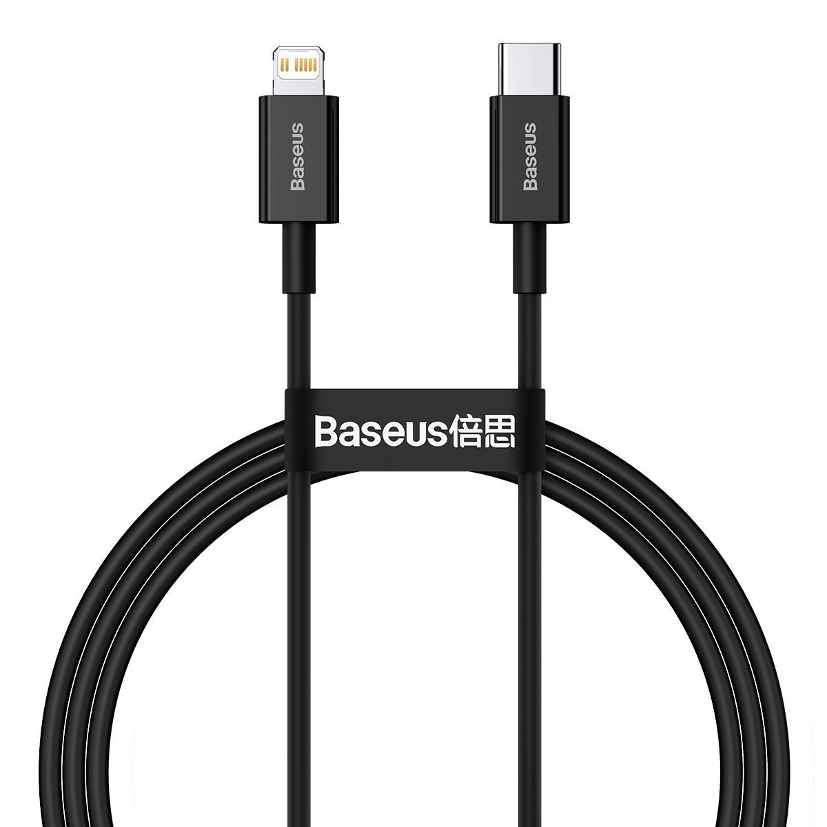 Baseus CATLYS-A01 Superior Fast Charging Datový Kabel USB-C to Lightning 20W 1m Black