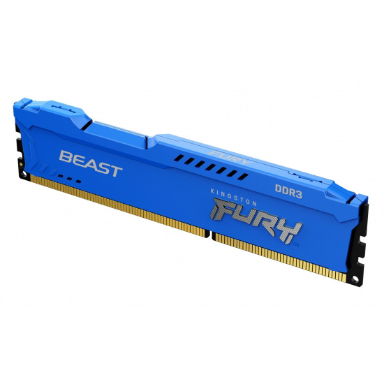 Kingston FURY Beast/ DDR3/ 4GB/ 1600MHz/ CL10/ 1x4GB/ Blue 