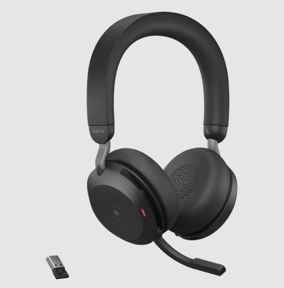 Jabra Evolve2 75/ Stereo/ ANC/ USB/ BT/ Bezdrať/ MS/ Čierna 
