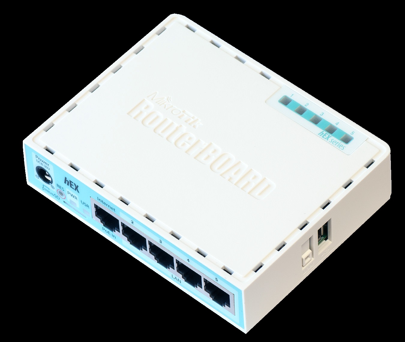 Mikrotik RB750Gr3, hEX, 256MB RAM, 880MHz, 5xGigabitLAN, L4 