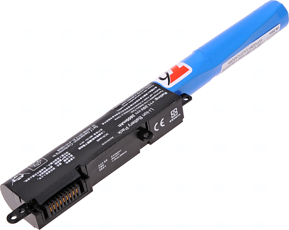 Batéria T6 Power Asus F540LA, K540LA, X540LA, X540SA, A540LA, D540SA, 3300mAh, 36Wh, 3cell, Li-ion