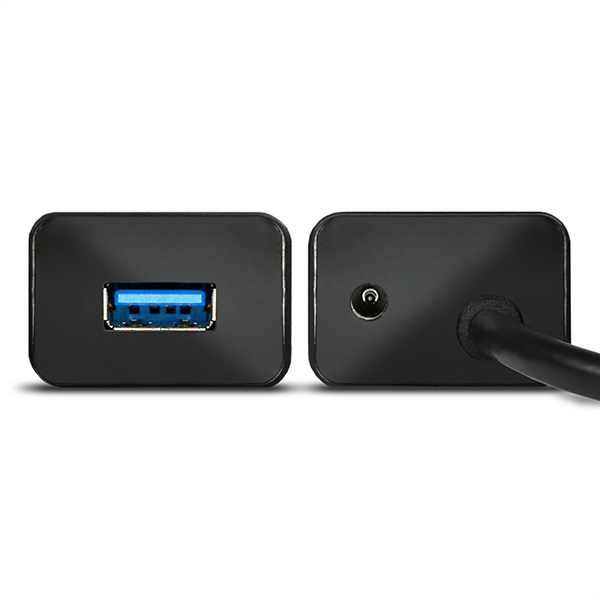 AXAGON HUE-SA7BP, 7x USB 3.0 ALU CHARGING hub, vr. AC adaptéra, kábel USB-A 40cm 
