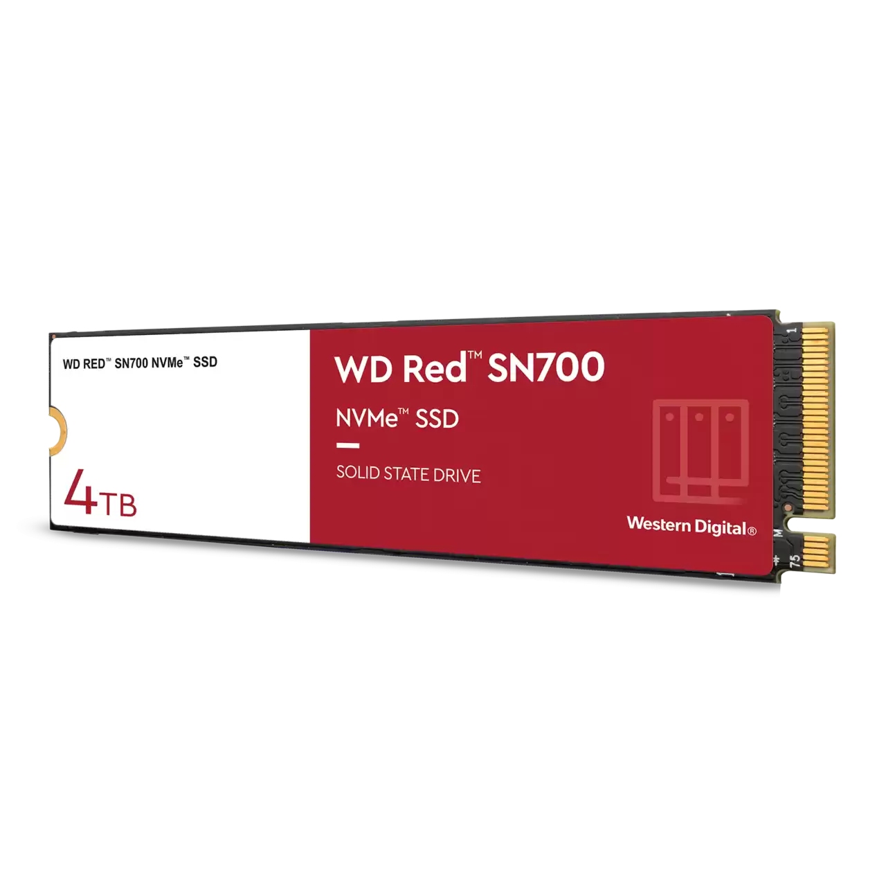 WD Red SN700 POWERED BY SANDISK/ 4TB/ SSD/ M.2 NVMe/ 5R 