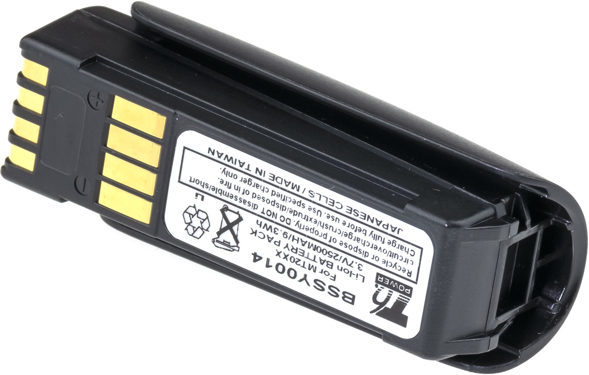 Batéria T6 Power Symbol Motorola Zebra MT2000, MT2070, MT2090, 2500mAh, 9, 3Wh, Li-ion 