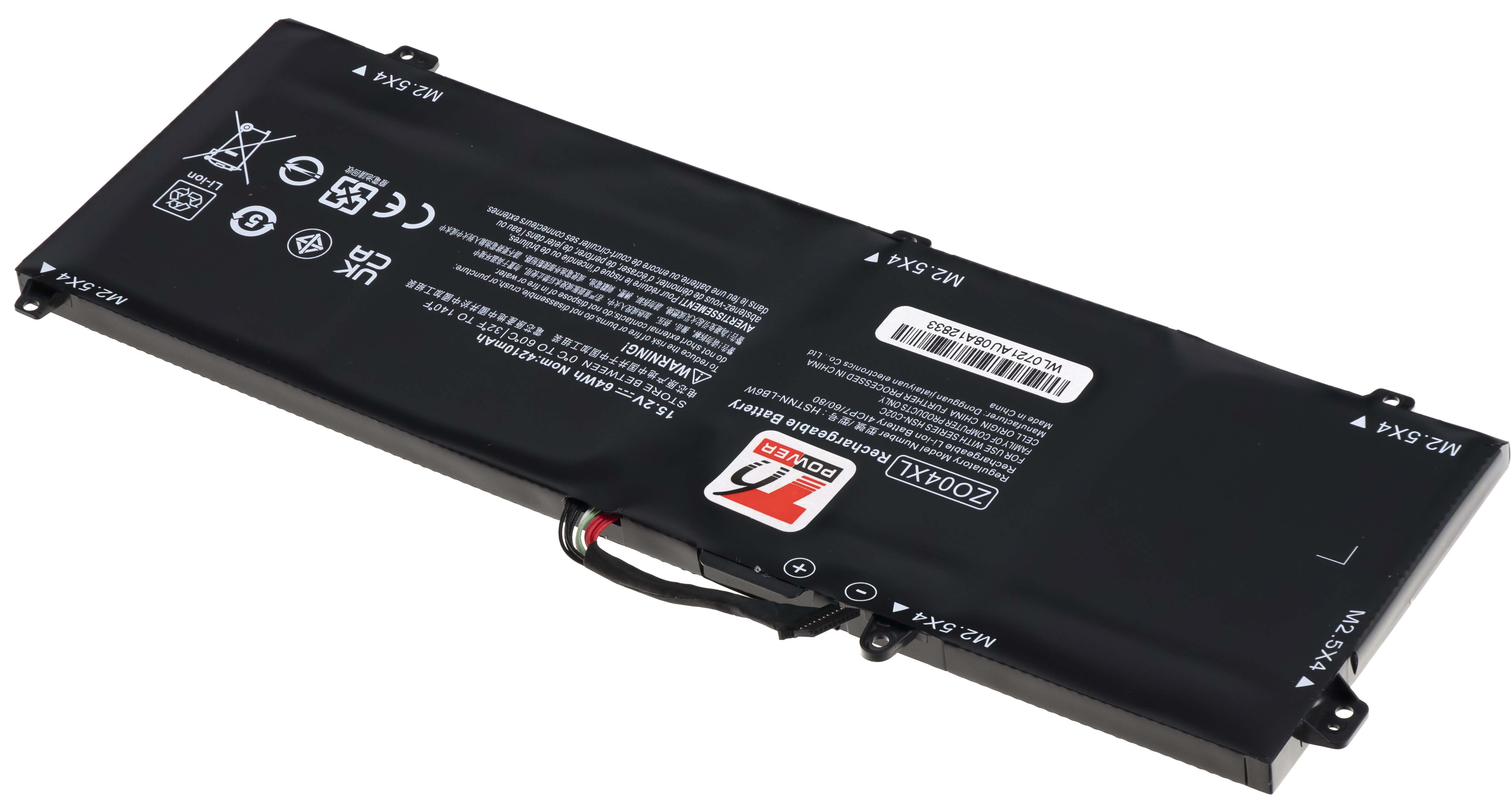 Batéria T6 Power HP ZBook Studio G3, ZBook Studio G4, 4210mAh, 64Wh, 4cell, Li-pol 