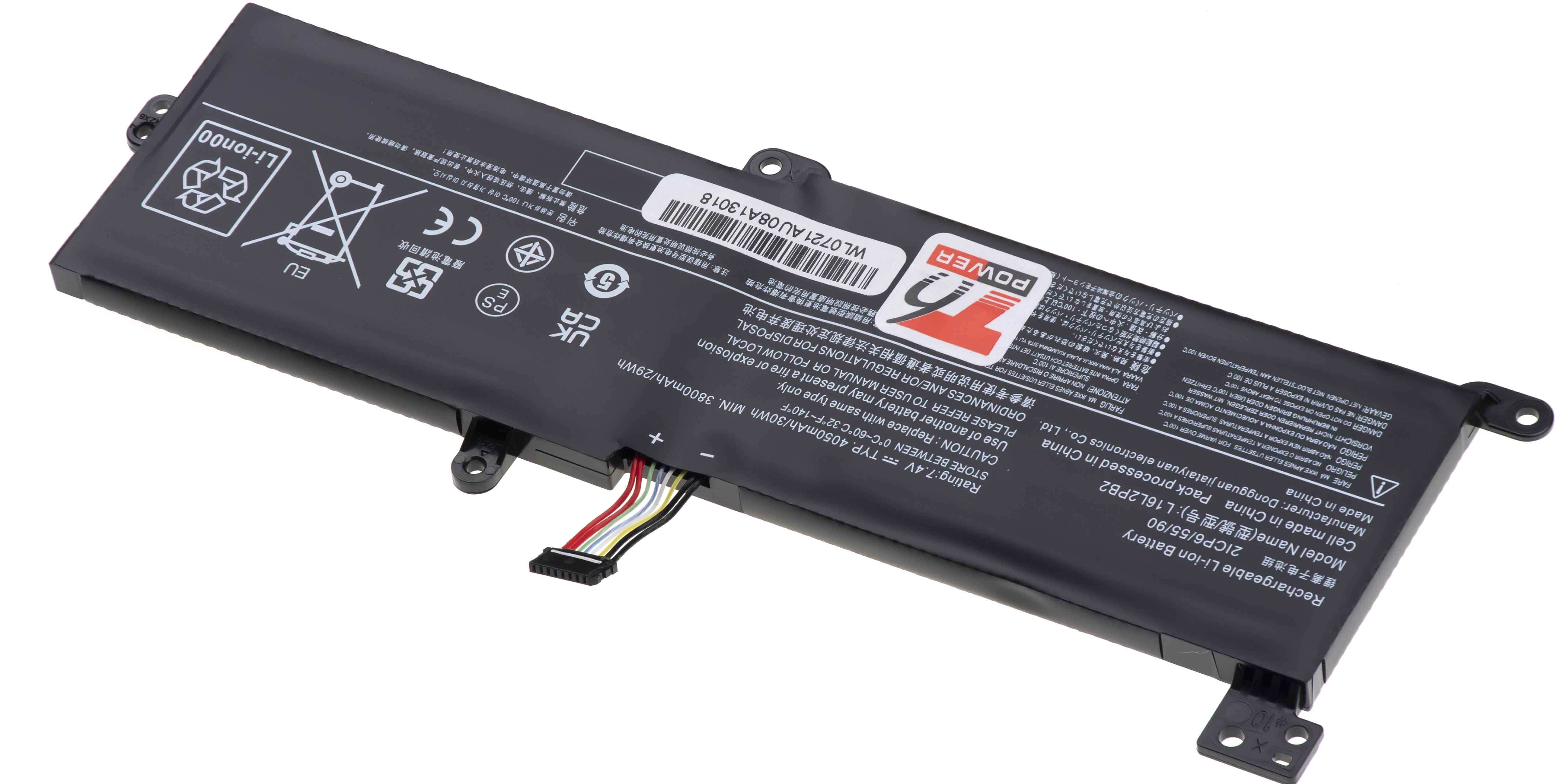 Baterie T6 Power Lenovo IdeaPad 320-15IKB, 320-17IKB, 330-15IKB, 4050mAh, 30Wh, 2cell, Li-pol 
