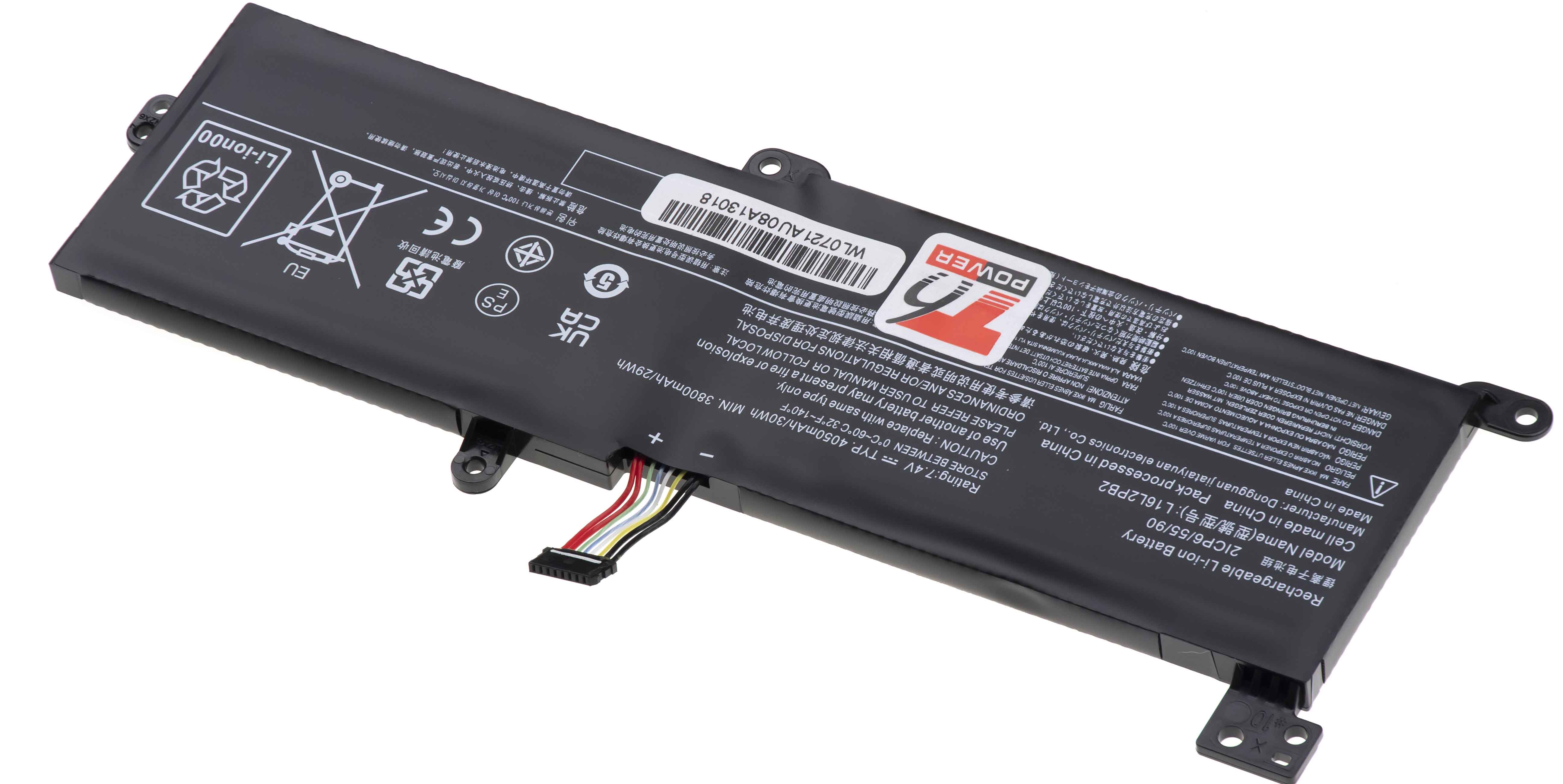 Batéria T6 Power Lenovo IdeaPad 320-15IKB, 320-17IKB, 330-15IKB, 4645mAh, 35Wh, 2cell, Li-pol 