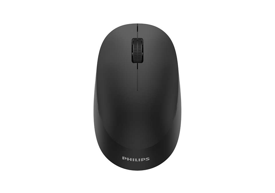 Philips SPK7307B/ Kancelárska/ Optická/ 1 600 DPI/ Bezdrôtová USB/ Čierna 