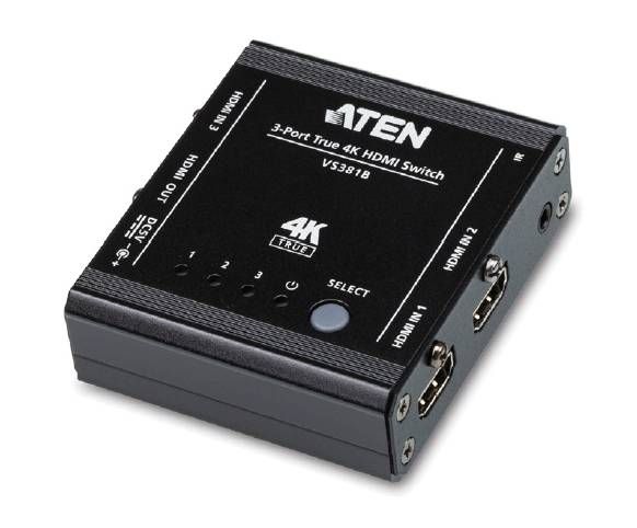 ATEN 3 port HDMI True 4K switch