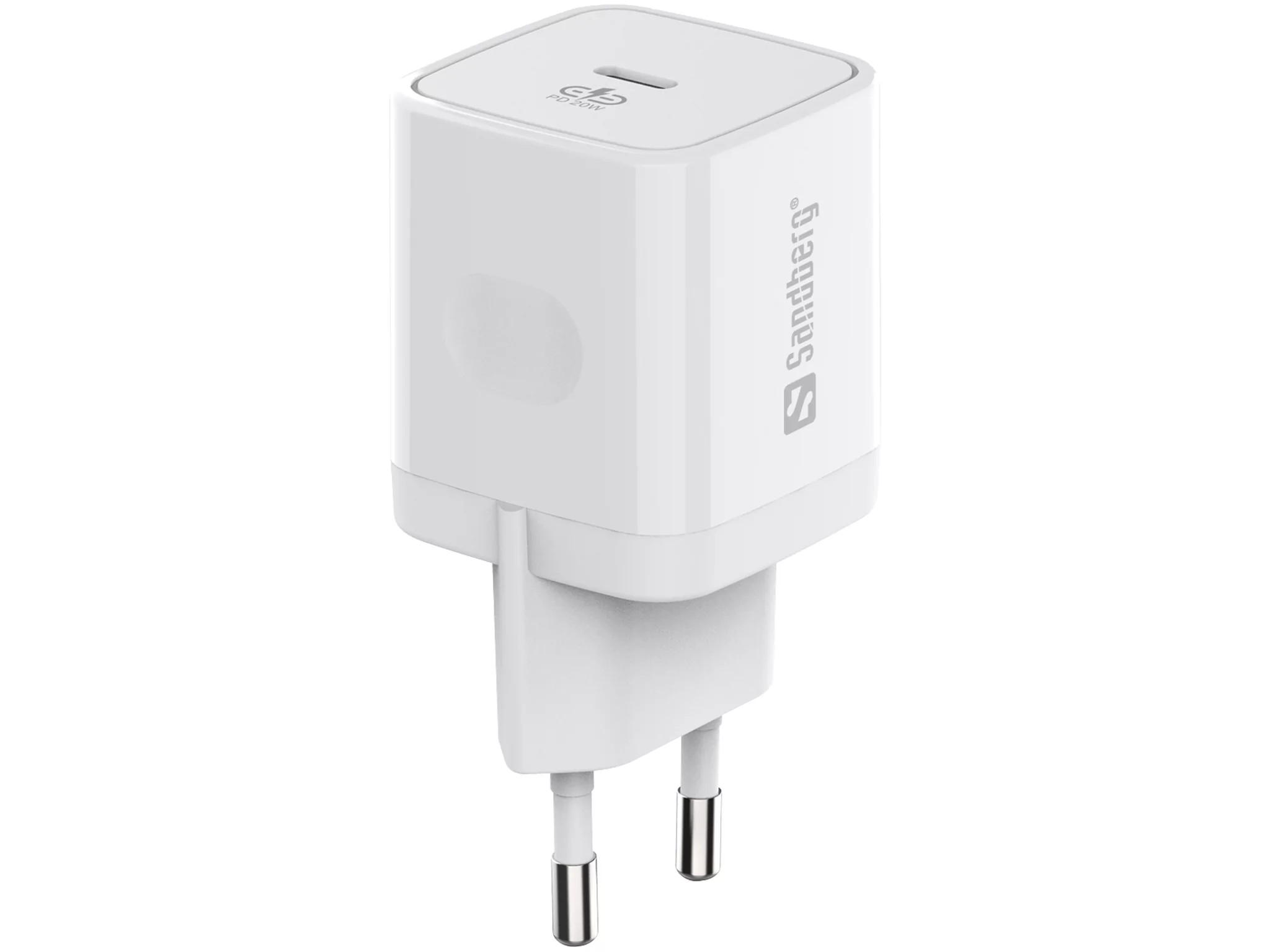 Sandberg USB-C AC Charger PD20W, biela 