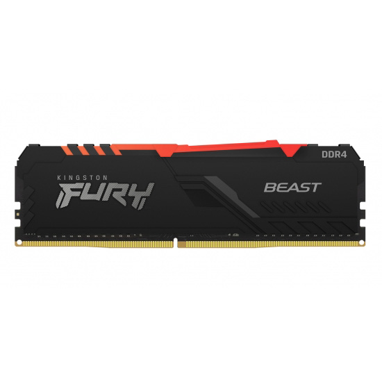 Kingston FURY Beast/ DDR4/ 32GB/ 3200MHz/ CL16/ 2x16GB/ RGB/ Black 