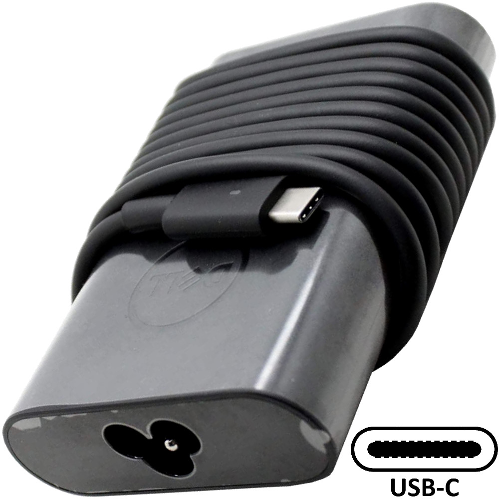 Napájací adaptér 65W 5V/ 9V/ 15V/ 20V, USB-C, originál DELL GJJYR/ V2TJ7/ 2YK0F/ CJG9W/ 450-AGOB
