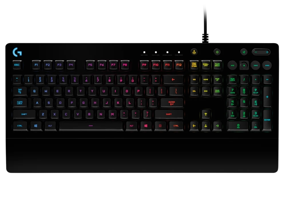 Logitech G213/ Drôtová USB/ CZ- SK layout/ Čierna 