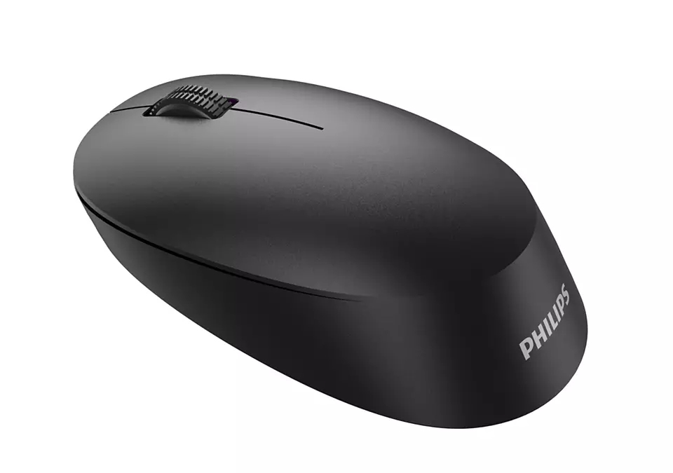 Philips SPK7407B/ Ergonomická/ Optická/ 1 600 DPI/ USB+BT/ Čierna 